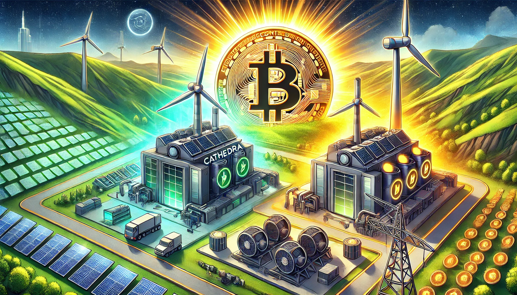 Bitcoin Mining 2025: Bila Kilang Duit Jadi Saham Paling Panas, Cathedra dan Riot Serlahkan Kilauan