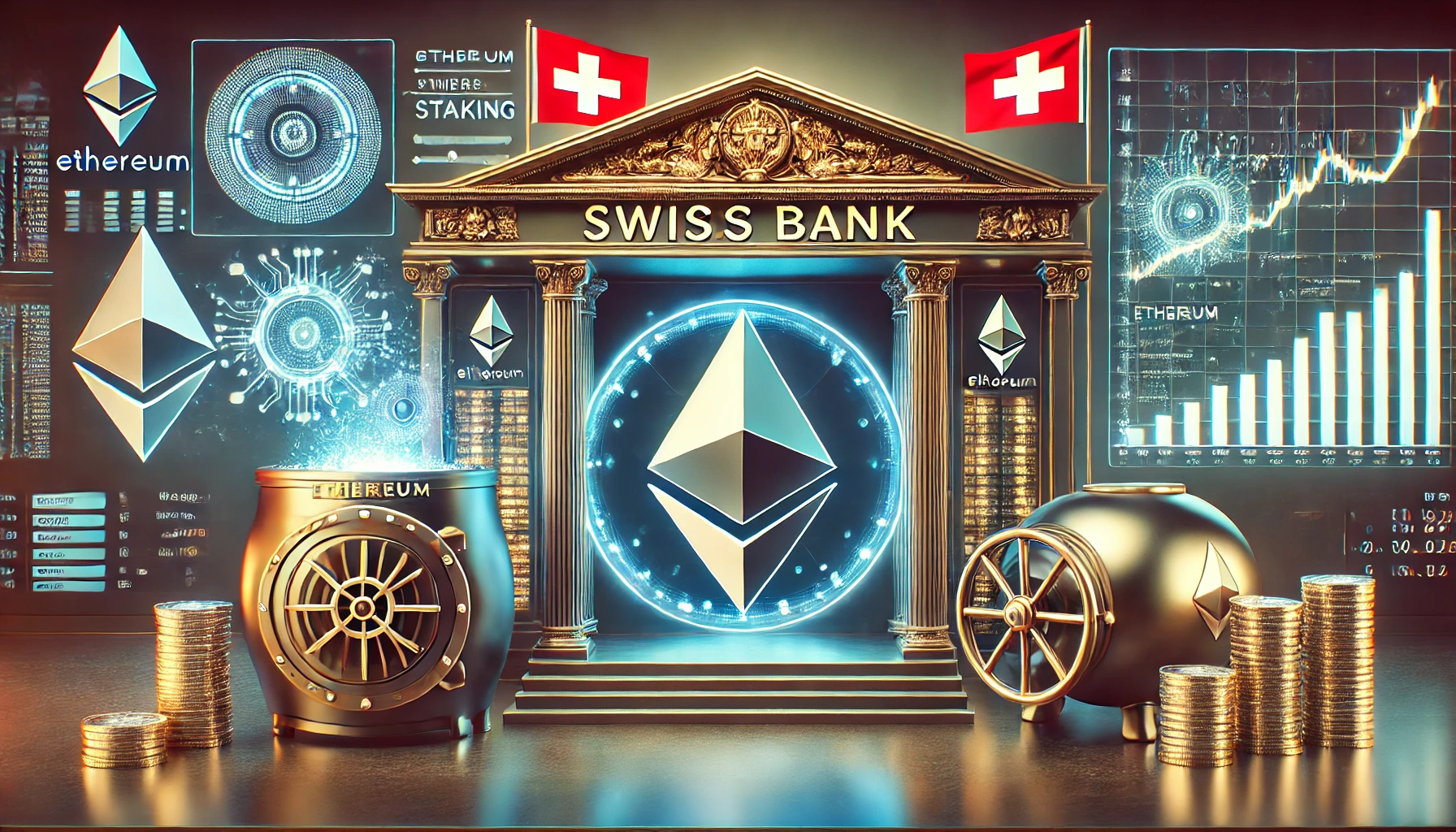 “Bank Swiss Terkenal Memperkenalkan Staking Ethereum: Langkah Berani Menuju Inovasi Kripto”