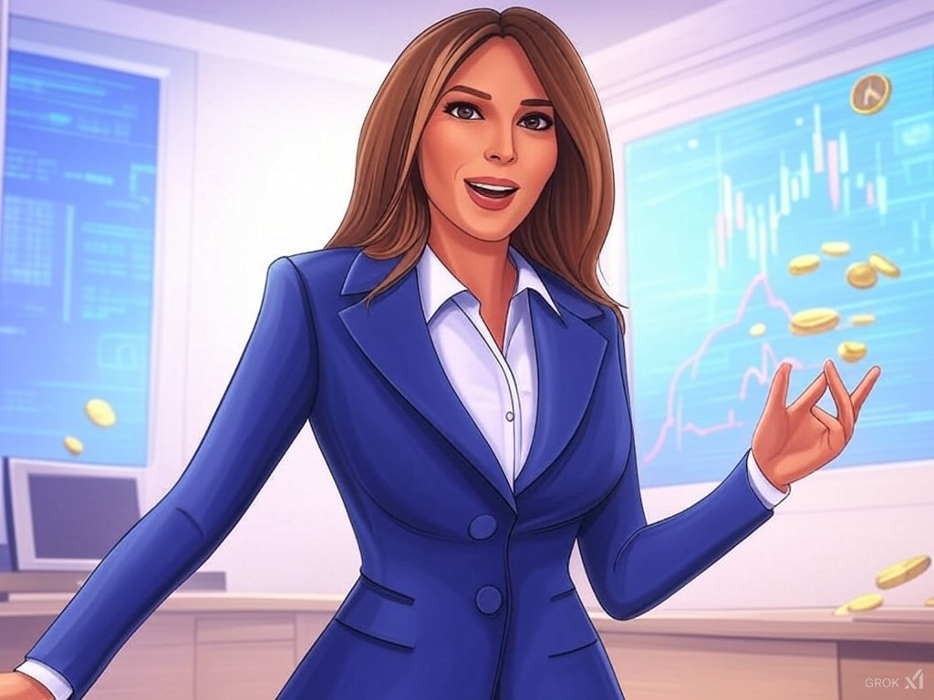 “Pelancaran Meme Coin Melania Trump: Memecoin Baharu Melambung Lebih 10,000%”