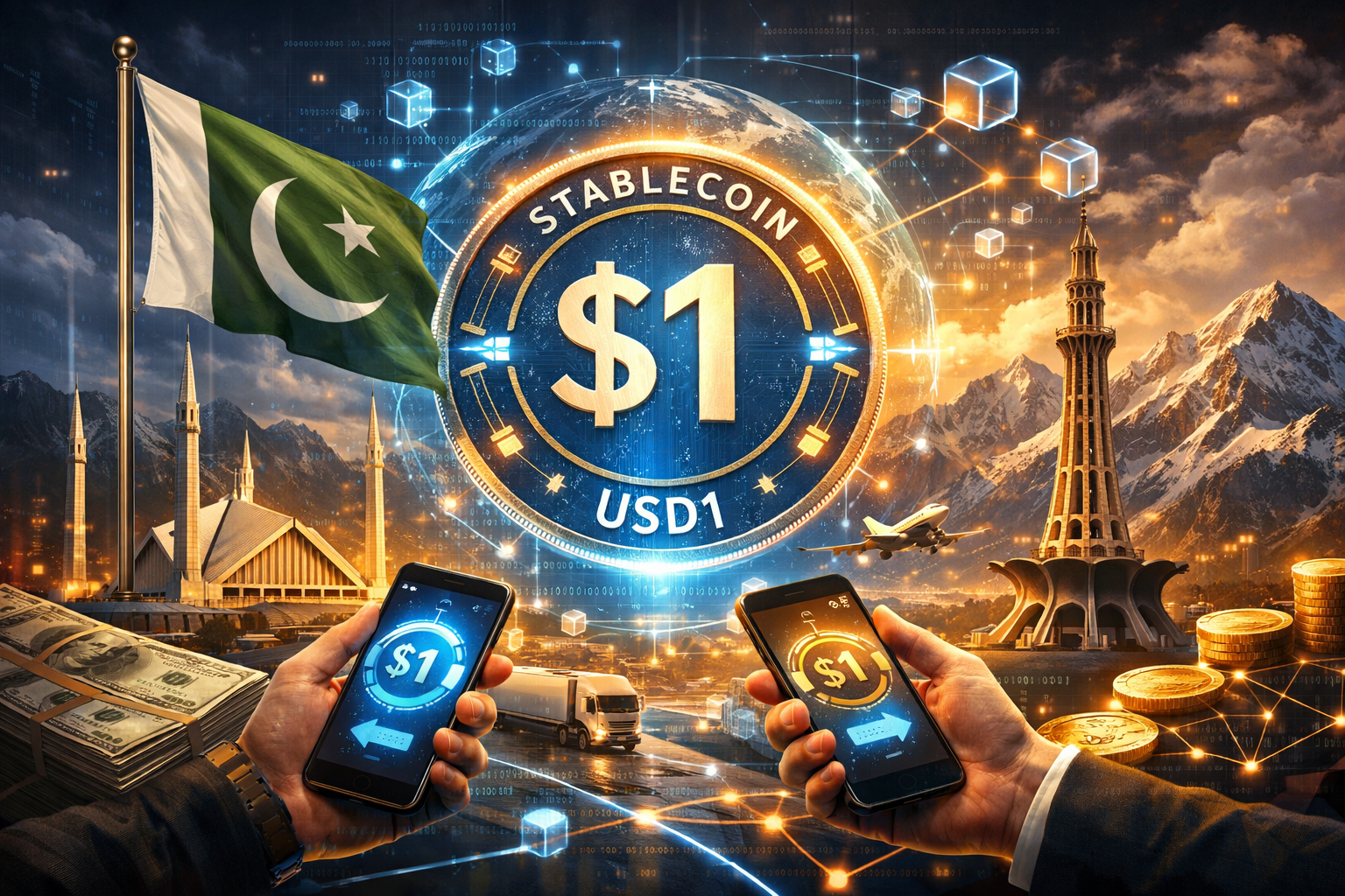 Stablecoin USD1: Mampu Jadi Alternatif Pembayaran Antarabangsa di Pakistan?